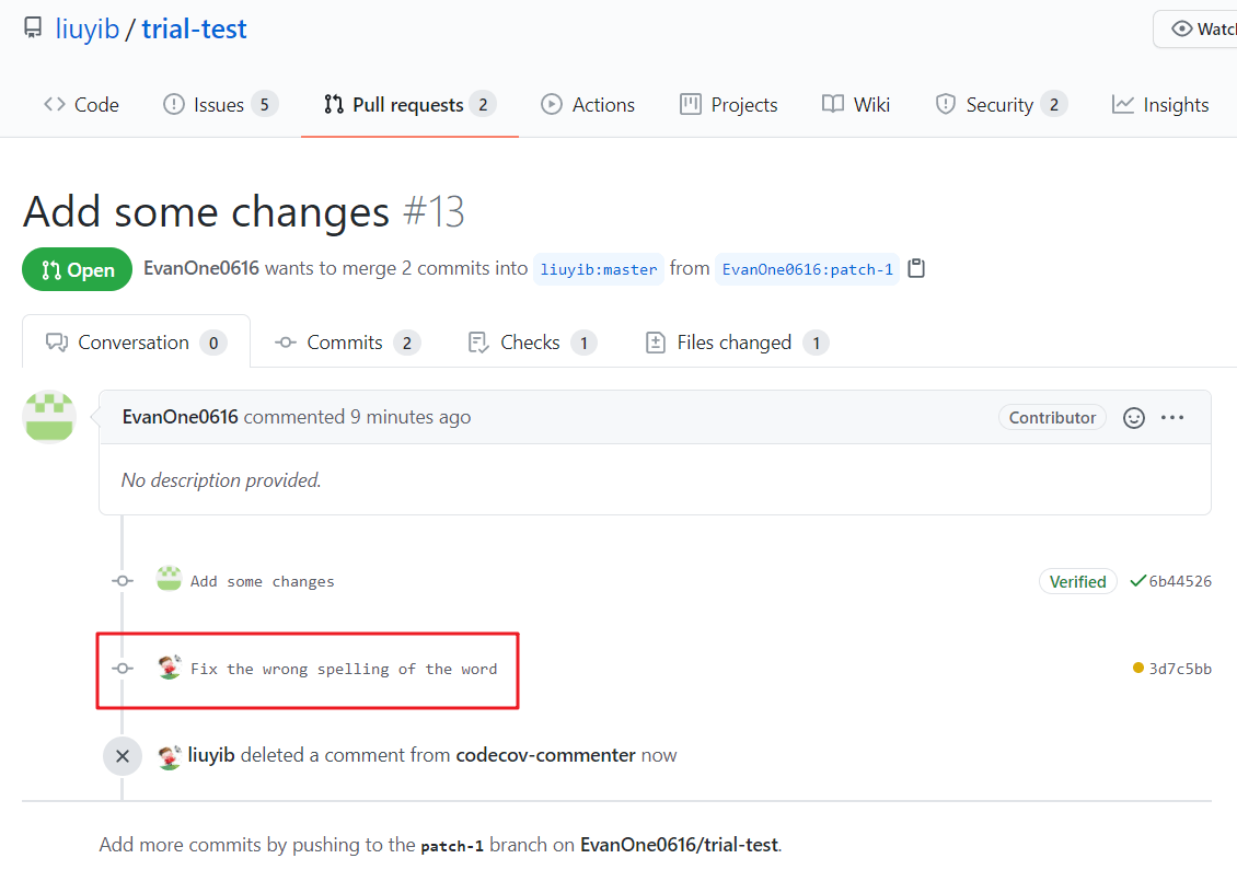 Modify Others Pull Request